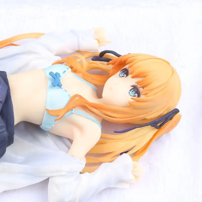 Аниме Saenai Heroine no Sodatekata Sawamura Spencer Eriri Подушка Ver. Сексуальная ПВХ фигурка Коллекционная модель игрушки кукла 24 см