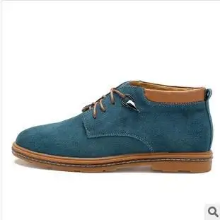2014 new leather men's boots in winter snow Warm |