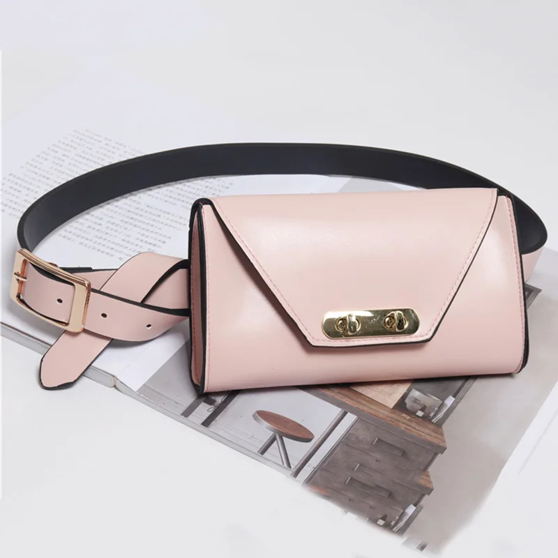 E Waist pack Новые карманы поясная сумка женская сумка сплошной цвет модная сумка женская удобная сумка банановая сумка - Цвет: E Waist pack