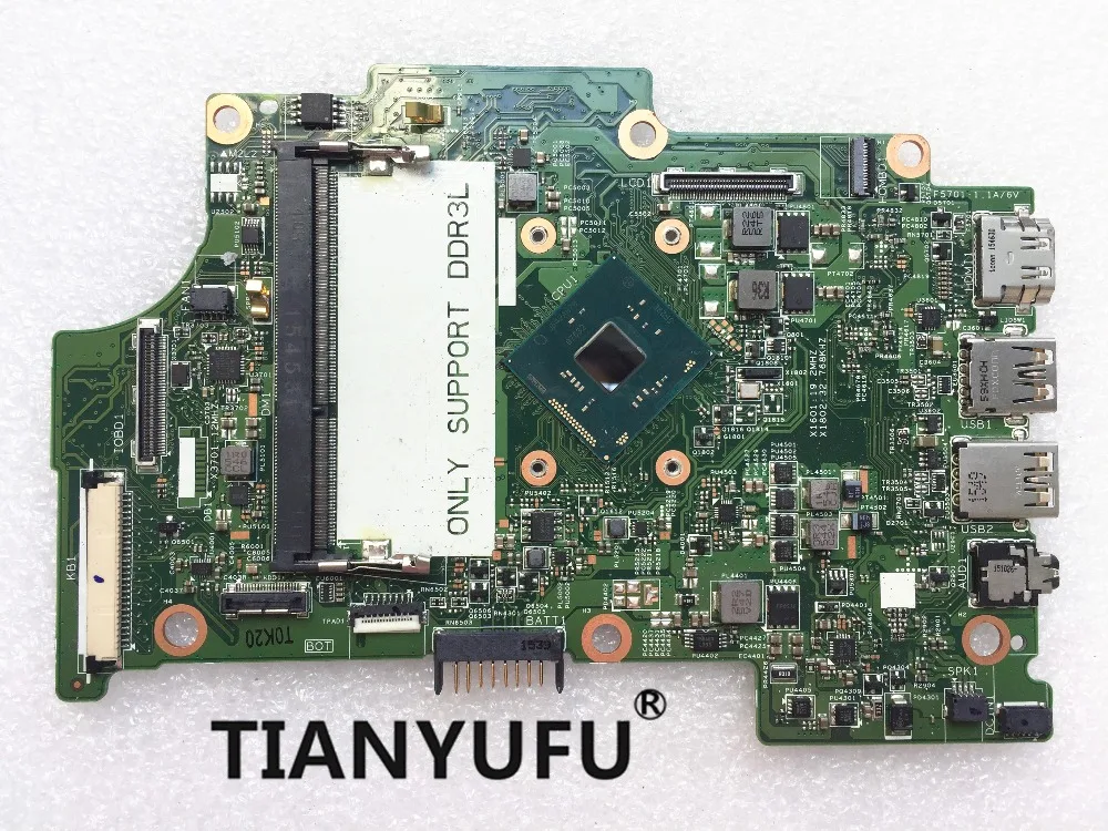 Материнская плата 11 3152 N3700 CPU 14274 1 для DELL Inspiron материнская ноутбука протестирована