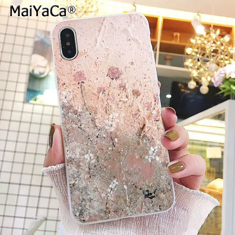 Чехол для телефона MaiYaCa с золотыми розовыми блестками для iphone 11 Pro 11Pro Max 8 7 6 6S Plus 5 5S SE XR X XS MAX