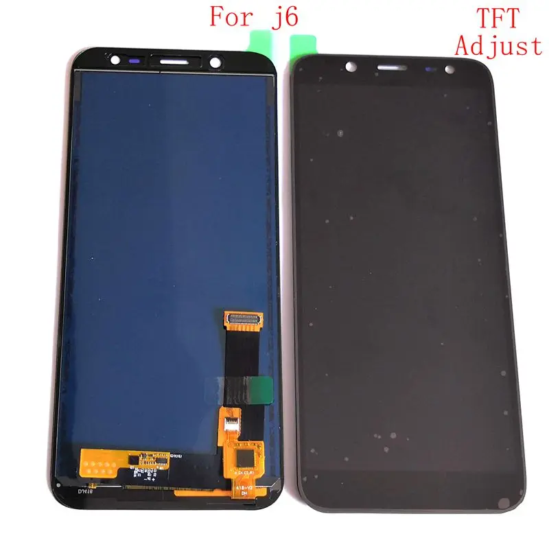 Для Samsung J6 2018 J600 J600f/ds J600G/ds жк дисплей + сенсорное стекло дигитайзер в сборе ремонт