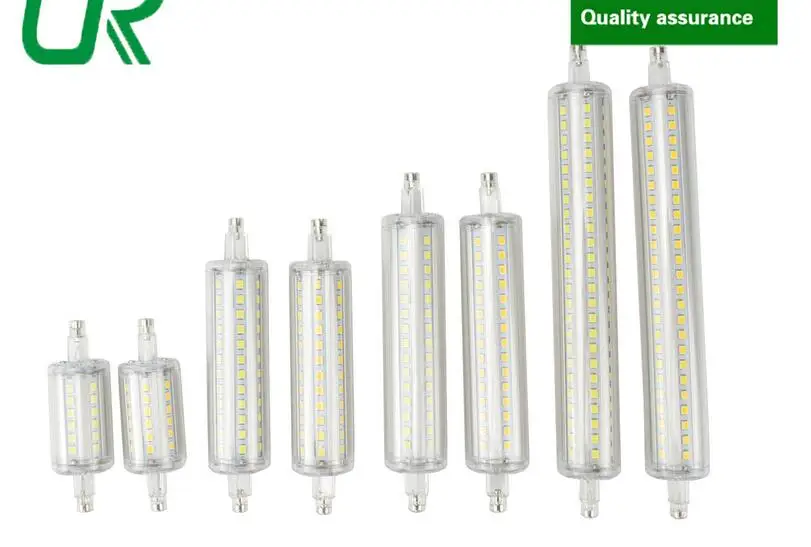 Светодиодная лампа с регулируемой яркостью 220 В R7S для кукурузы 2835 SMD 78 мм 118 135 189