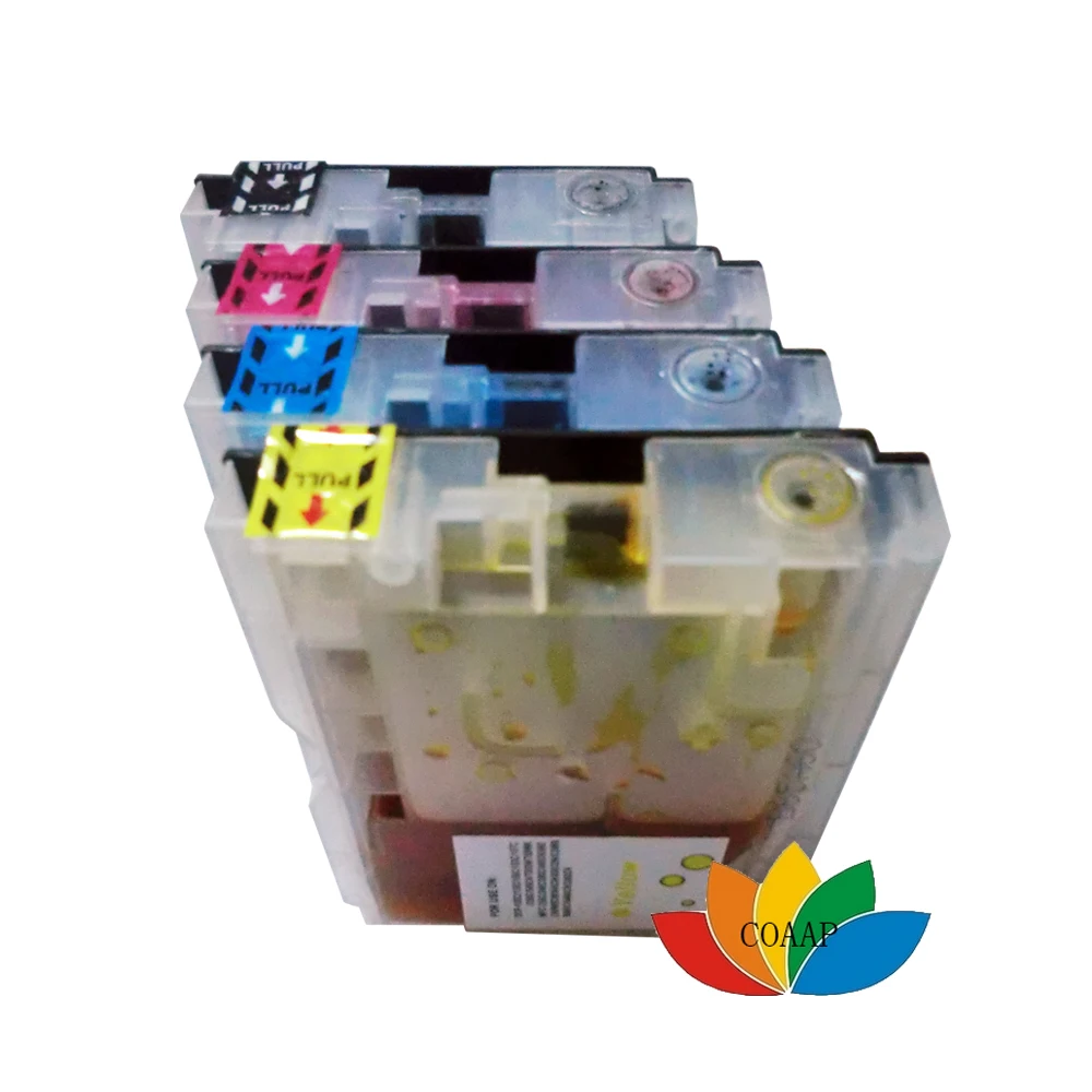 Чернильные картриджи LC960 LC970 LC1000 совместимые с принтерами Brother DCP DCP-130C DCP-135C DCP-150C