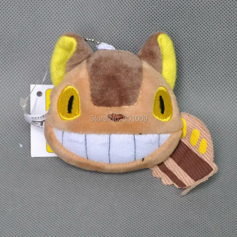 NEW TOTORO Cat Bus Car Stuffed TOY Plush Phone Strap Pendant Key Chain 3" PCXB | Игрушки и хобби