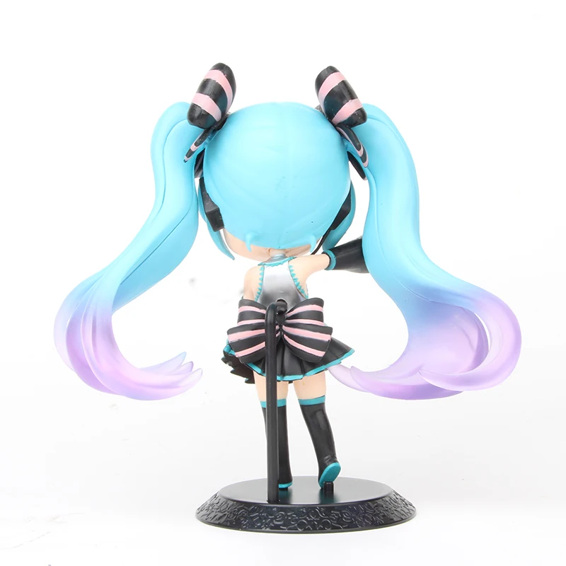 Q posket Hatsune Miku рисунок милый Ver. Аниме Вокалоид фигурка ПВХ Коллекционная модель