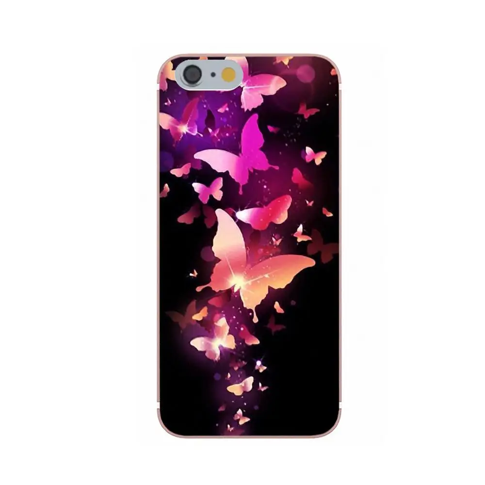 Oedmeb бабочка ТПУ дизайн для Apple iPhone 4 4S 5 5C 5S SE 6 6S 7 8 Plus X LG G3 G4 G5 G6 K4 K7 K8 K10 V10 V20 |