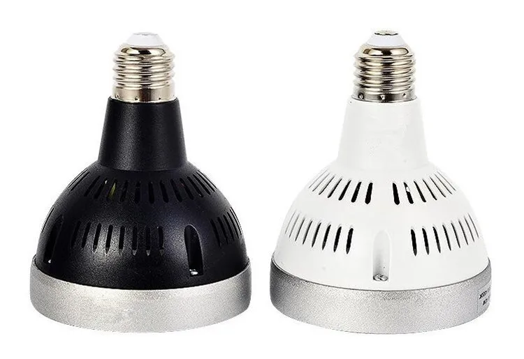 AC85-265V E27 PAR30 светодиодный светильник 40 Вт Ультра яркий светодиодный светильник Lampara встроенный вентилятор охлаждения для трекового освещения светильник прожектор