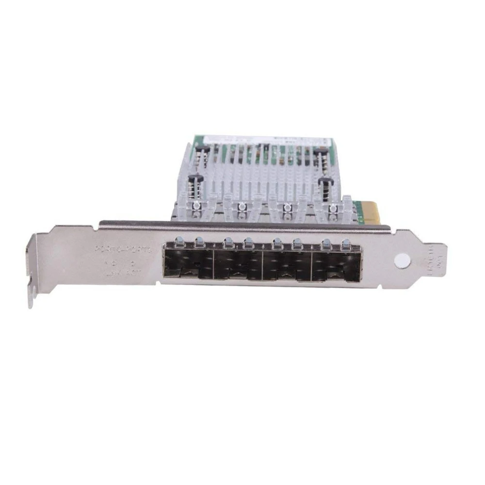 82580 чипсет 1G Ethernet серверный адаптер (NIC) четырехъядерный SFP порт PCIE 2 0 такой же как