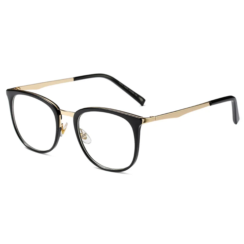 YDO New Optical Glasses Frame Women Round Glasses Frames Female Prescription Vintage Acetate Ultralight Clear Reading Glasses