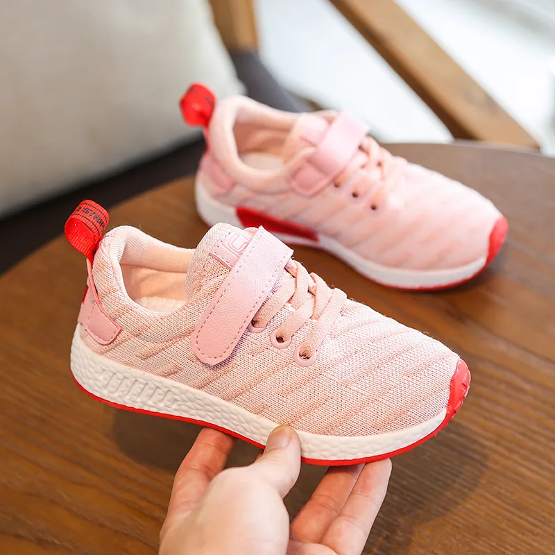 2017 Kids Shoes Spring qutumn for Boys &amp Girls Breathable Children Sneakers air mesh Fashion Sport girls | Детская одежда и