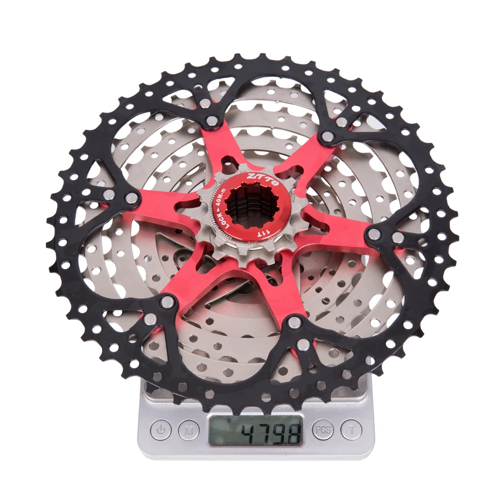 ZTTO 9 скоростей 11 46T MTB велосипедная кассета с колесом для горного велосипеда