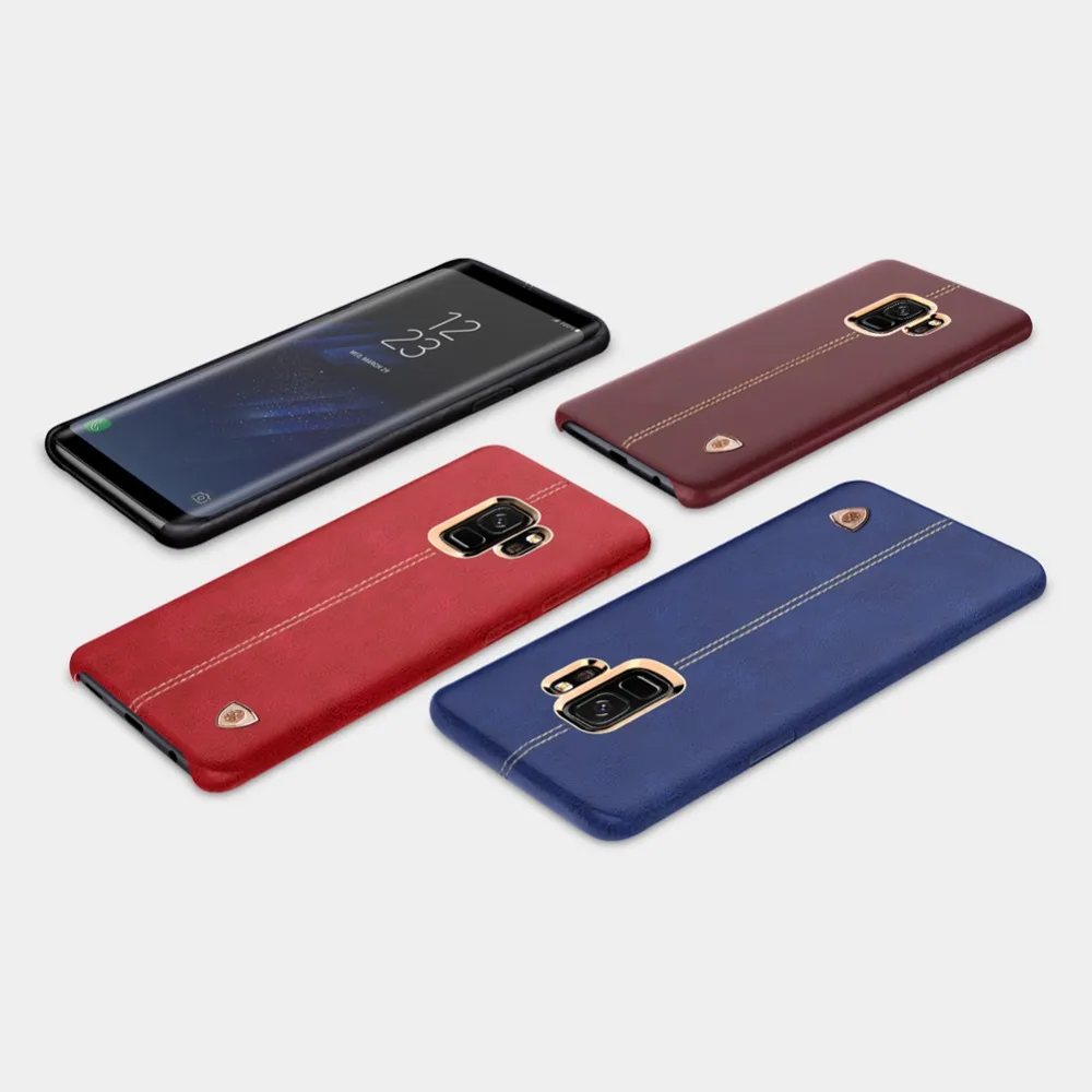 NILLKIN Enlon Vintage Luxury thin PU leather smooth phone case for Samsung Galaxy S9 Case For Plus 5.8 &amp 6.2 |