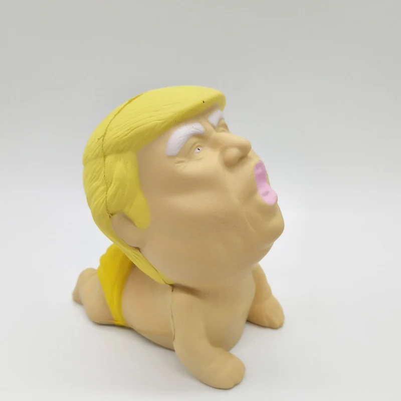 1 шт. Дональд Трамп стресс сжимающий шар Jumbo мягкая игрушка крутая Новинка облегчение давления Дети Кукла Декор сжимайте Забавный шутка реквизит подарок