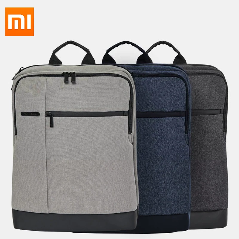 Xiaomi 90 Забавный классический деловой рюкзак для путешествий, Водонепроницаемый Большой Вместительный 15,6 дюймовый рюкзак для ноутбука, повседневный рюкзак, школьный рюкзак