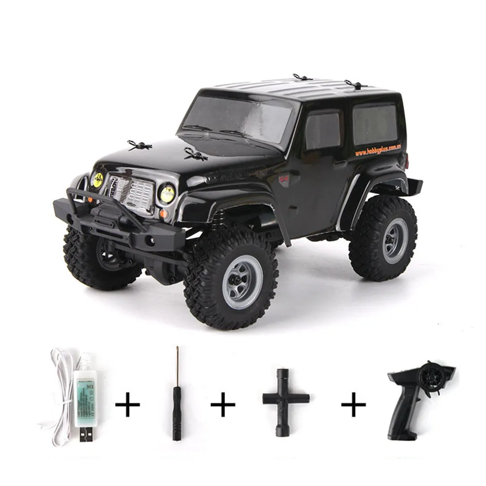 URUAV D1RC 1/24 2,4 г 4WD Мини Rc автомобиль пропорциональный контроль водонепроницаемый гусеничный электрический автомобиль RTR модель