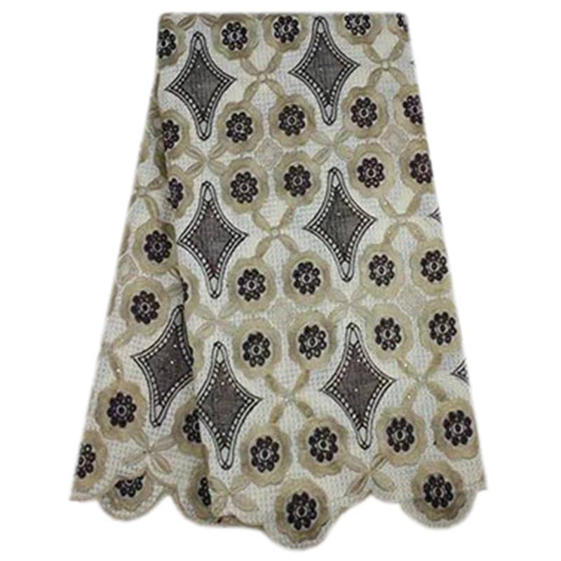 (5 ярдов/серия) Горячий продавать африканский швейцарский шнурок маркизета