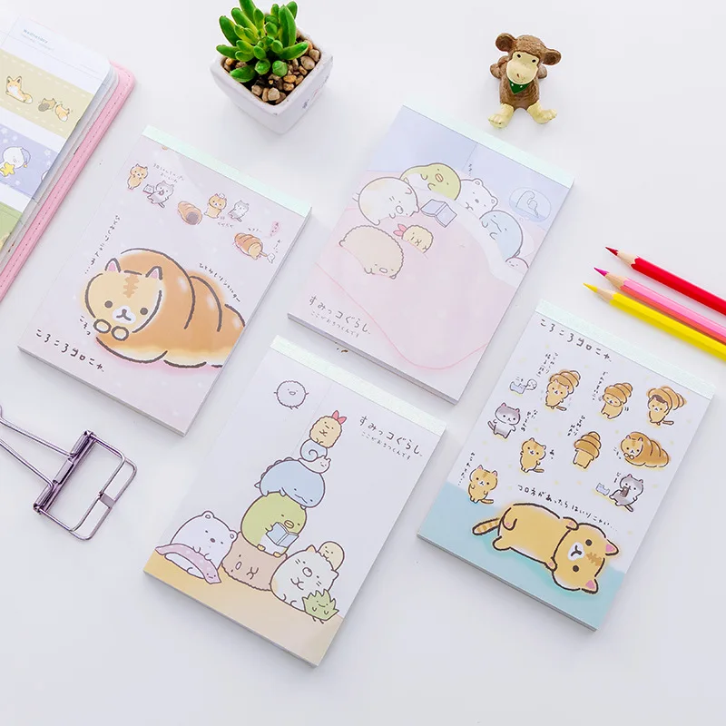 Записная книжка Sumikko Gurashi мультяшный дневник портативная мини-записная