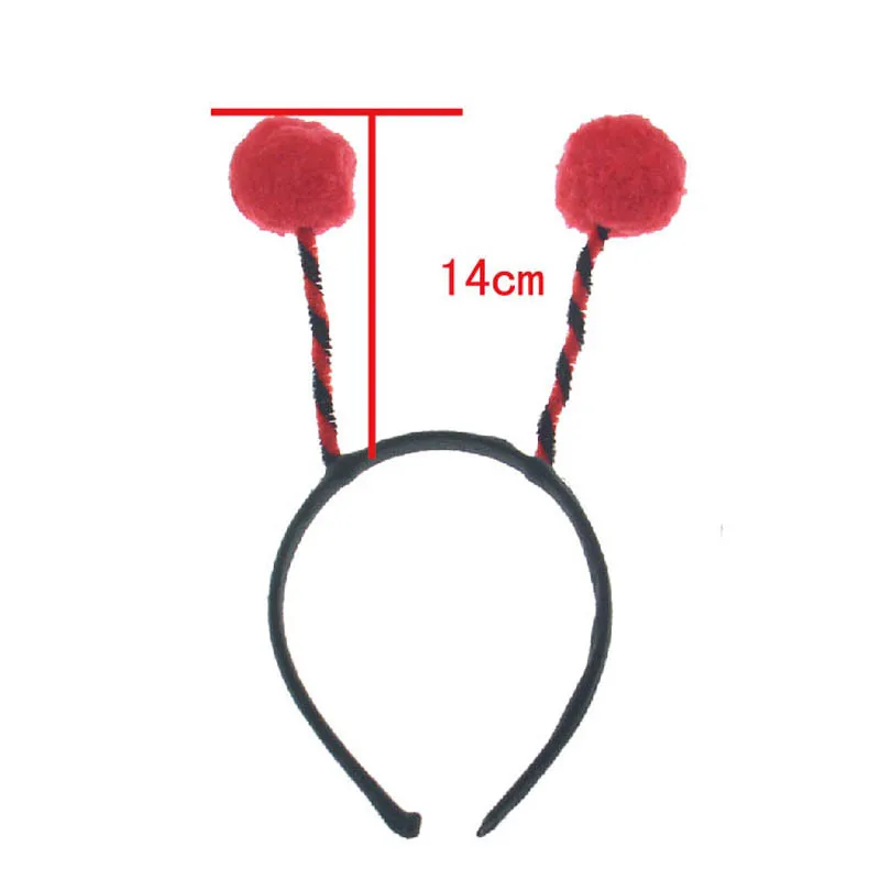 20pcs Adult Kids Bee Ant Fly Ladybug Headband Antenna Ball Hair Band Headwear Dress Party Favors Gift Christmas Halloween|christmas