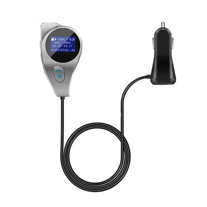 Беспроводной fm-передатчик JaJaBor Bluetooth автомобильный комплект громкая связь звонки