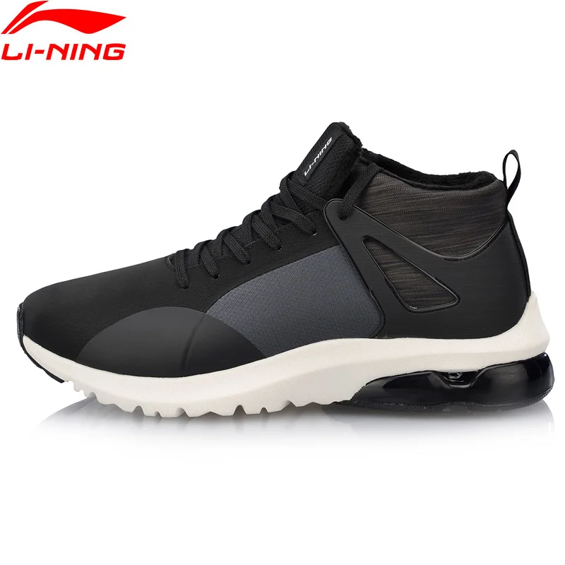 Li-Ning/Мужская обувь с пузырьками; стильная обувь для образа жизни; спортивная обувь из дышащей ткани с удобной подкладкой; кроссовки; AGLN119 YXB236