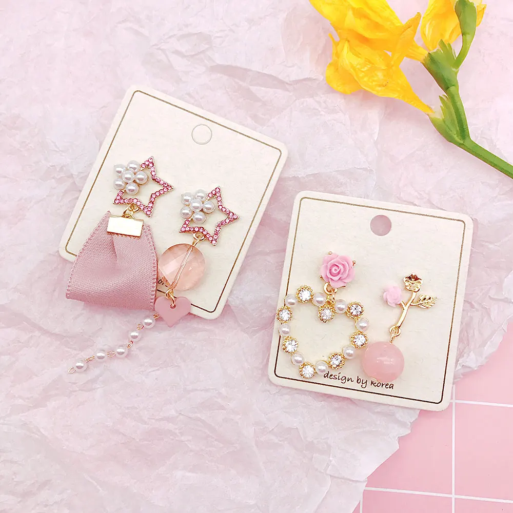 Crystal Pendientes Earrings for Women Pearl Tassel Femme Fashion Jewelry Star 2018 Luxury Flower Jewellery | Украшения и