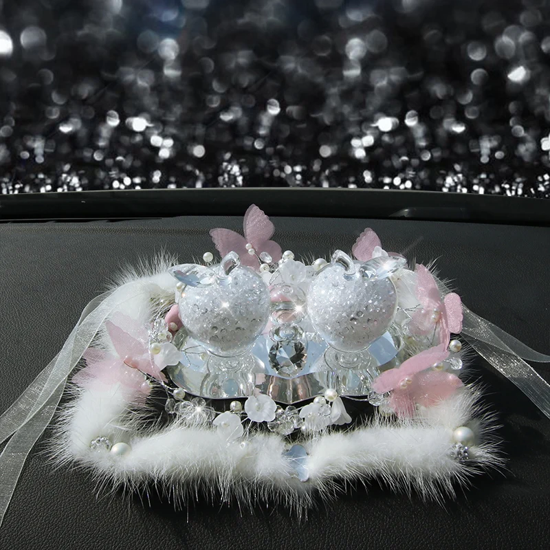 Автомобильные украшения Apple хрустальный шар орнамент алмазный украшение для