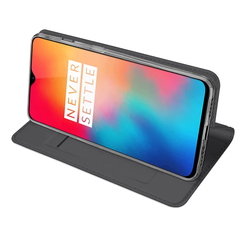 Чехол для OnePlus 6 T DUX DUCIS Роскошный кожаный флип чехол Oneplus кошелек One Plus 4 &quot