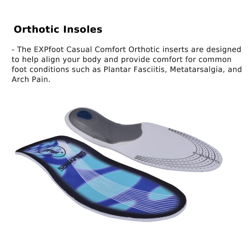 2 pair/lot Premium Orthotic Gel High Arch Support Insoles Gel Heel Pad 3D Arch Support Plantar Fasciitis Supports Men and Women