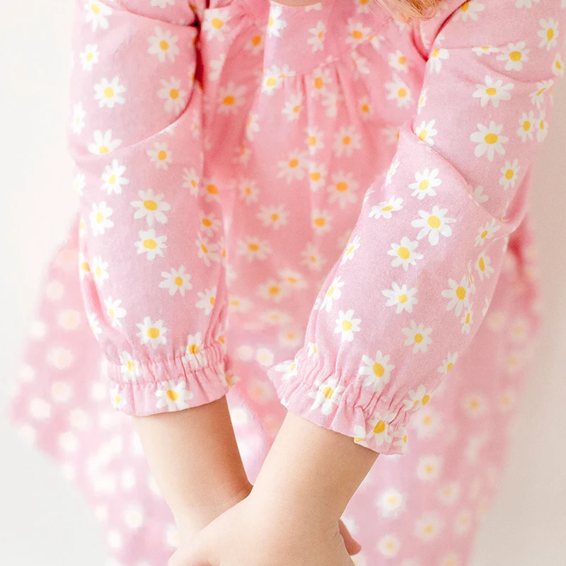 От 2 до 7 лет платье с длинными рукавами для девочек весенне-осенние повседневные