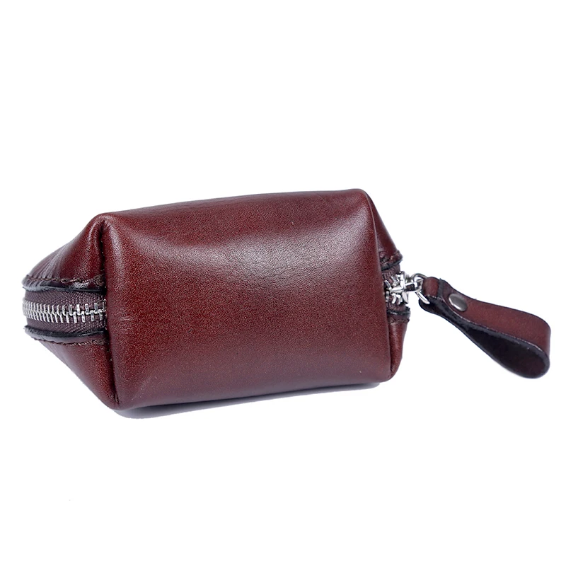 Leacool масла Воск кошелек модные мини для монет Малый Портмоне ежедневно