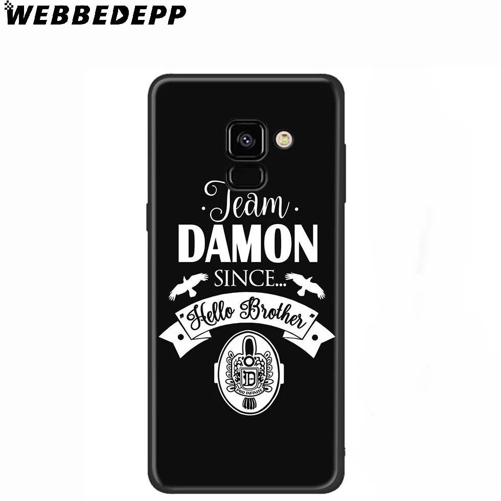 WEBBEDEPP дневники вампира Stefan силиконовый чехол для Samsung Galaxy A3 A5 A6 A7 A8 A9 A10 A20 A30 A40 A50 A70