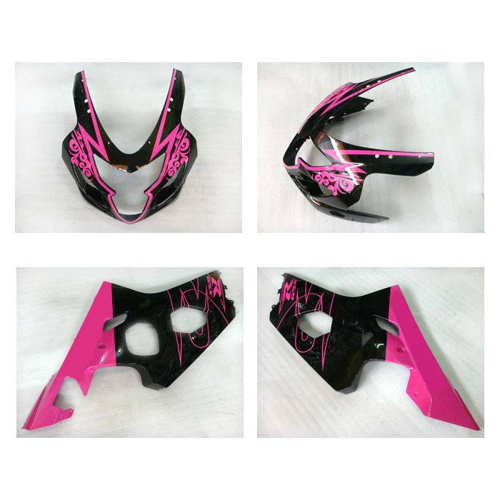 

Bodywork Fairing Set C For SUZUKI GSXR600 750 K4 2004 2005 Black Painted ABS New [CK112]