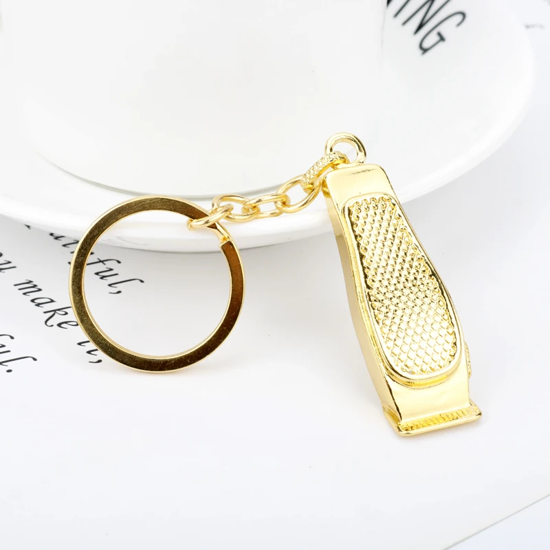 Новый Дизайн Аксессуары Парикмахерская инструмент Бритва Кулон бритва брелок