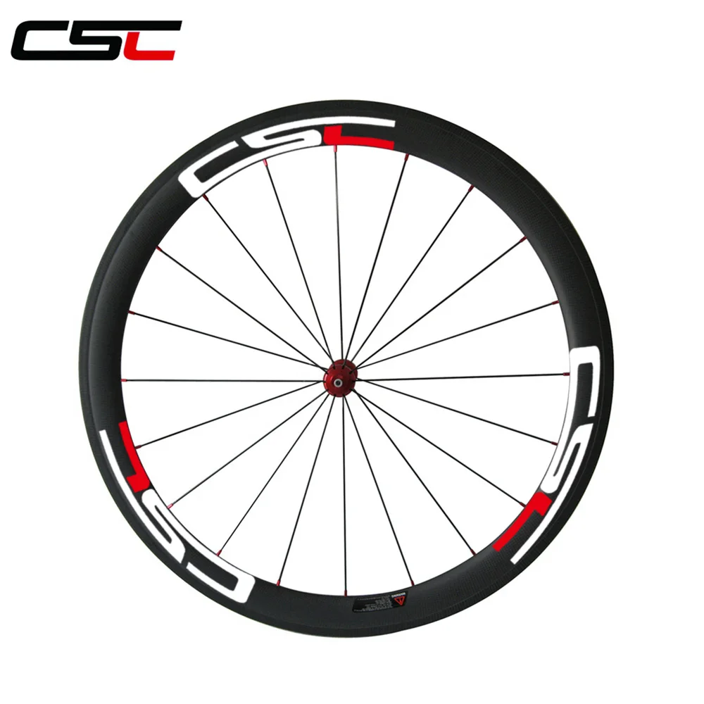 Углеродные колеса SCC carbon bike Ширина 23 мм глубокая комбинация передние 50 задние 88