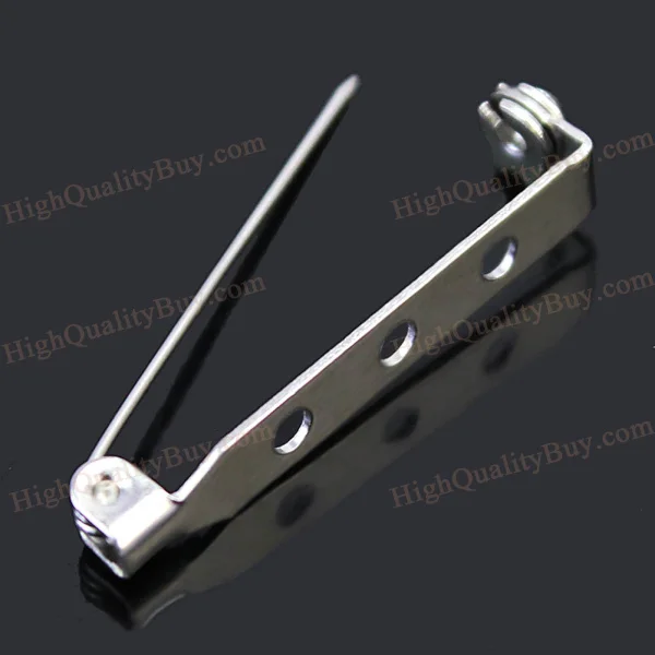 50pcs Silver Three Hole With Insurance Buckle Safety Pin Strong Discovery DIY Sewing Tool Accessories Clothing | Украшения и