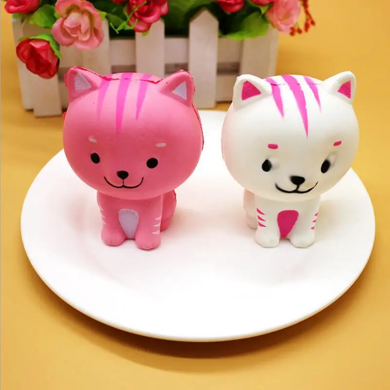 Ливе дешевые кошка мягкими Kawaii милые животные замедлить рост душистый Vent хлеб