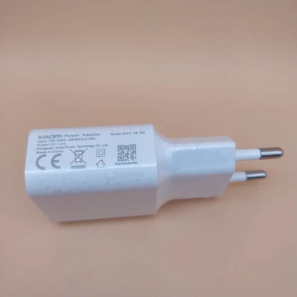 Оригинальное Xiaomi mi A2 Lite Usb зарядное устройство 5В/2а EU адаптер для Red 6 5 6a 5a 4a Note Pro 3 4x