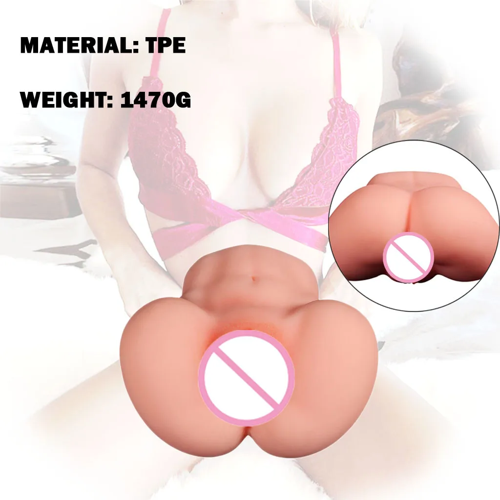 3D Реалистичная искусственная секс кукла torso Вагина маструбатор анальная игрушка