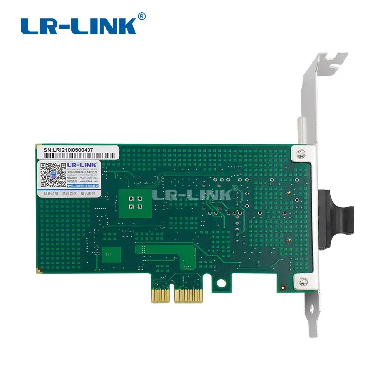LR-LINK 6230PF-LX PCI Express Network Card Gigabit Ethernet Fiber Optical Lan Adapter SMF Desktop PC Intel I210