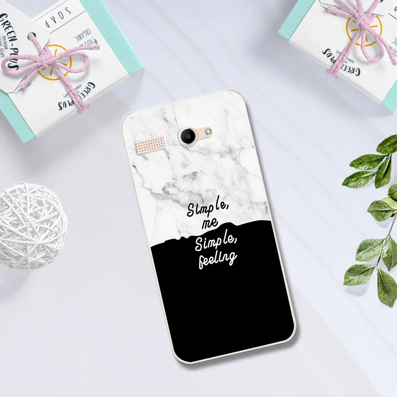 YOUVEI Lovers чехол для телефона Micromax Bolt Q346 Чехол с принтом силиконовый D346 Capa Chic 4 5