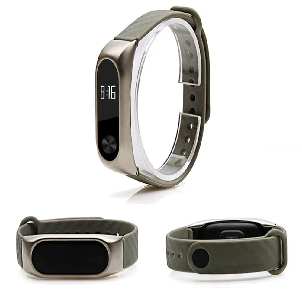 Металлический корпус красочные ремешок Браслет замена Smart Band Интимные