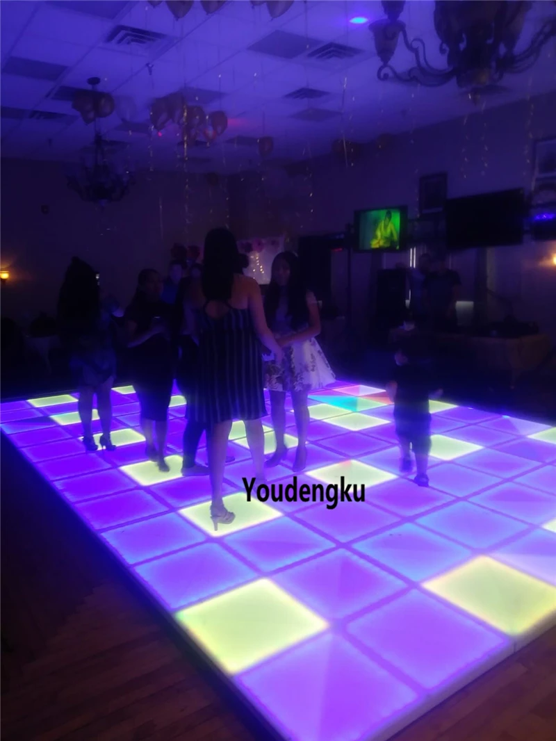 4 шт., 1 кв. м, одна штука, 432*5 мм, rgb СВЕТОДИОДНЫЙ танцпол