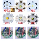 1 комплект, Cree XTE XT-E XPE XP-E XPG2 XBD XP-G2 XPE2 XB-D светильник + 3-3,7 V 3W 16mm  20mm 1 драйвер режима
