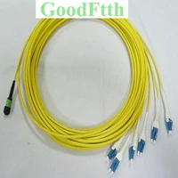 fiber patch cords female mpo lc uniboot sm 12 cores 3mm goodftth 20 50m type a