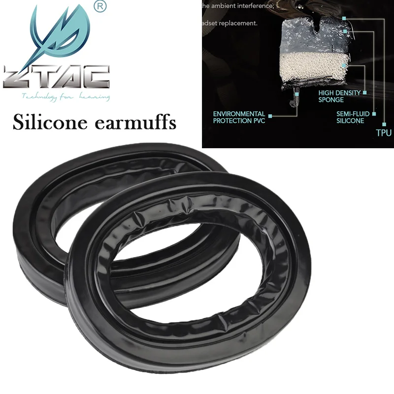 

Z-tac Tactical HeadphonesPeltor Comtac III Active Pickup Noise Reduction Tactical Headset For Walkie-talkie Radio Softair