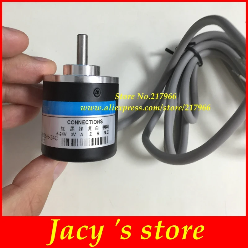 300 импульсов 360P/R 400 600 инкрементный оптический поворотный кодер AB двухфазный 5 24 В