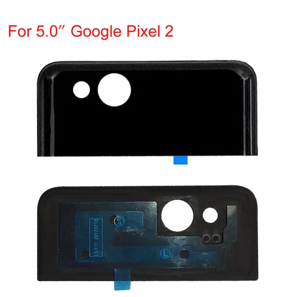 Верхняя крышка для Google Pixel 2 5 0 дюйма/Pixel 2XL 6 дюйма задняя камеры стеклянный
