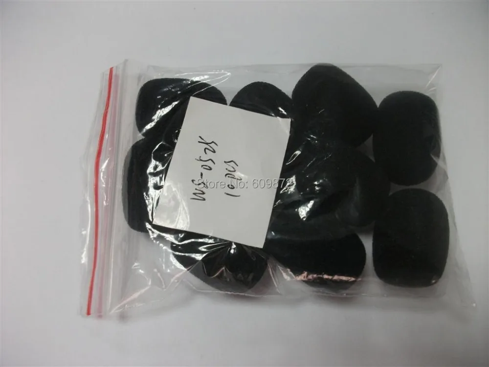 Linhuipad Microphone Windscreen Foam Cover WS-0525 Sponge windshield 5mm opening and 25mm inner length 100 pcs /lot | Электроника