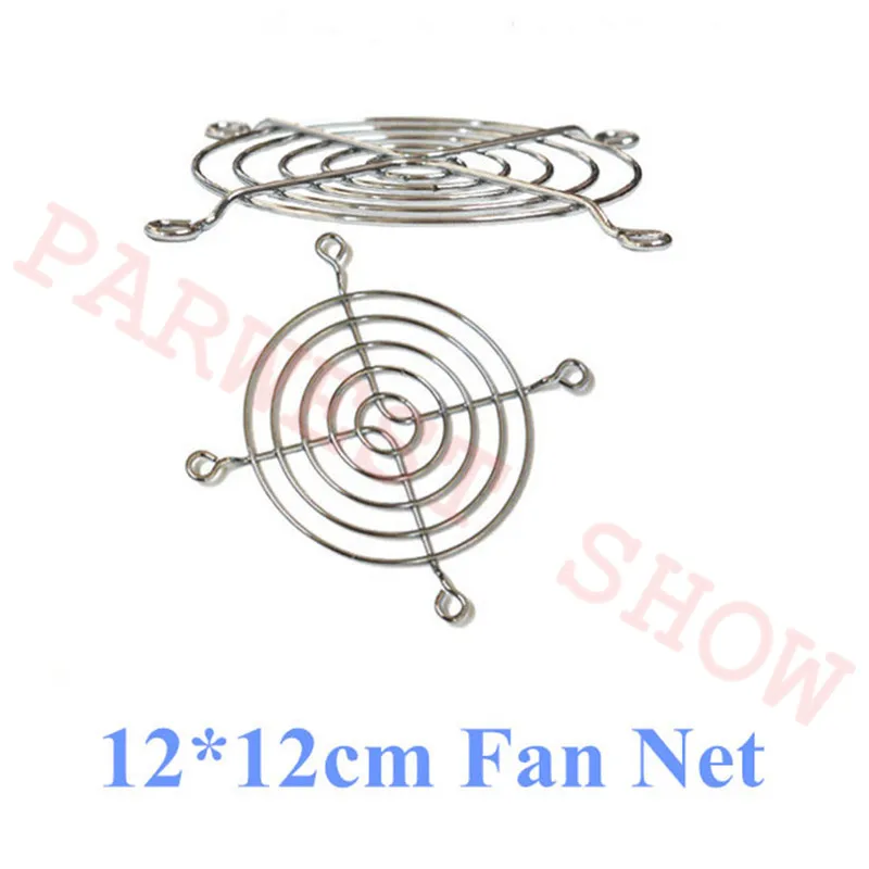 10pcs/lot PC 12*12Cm Arcade Game machine Fan Grill Protector Metal Finger Guard 120mm 12cm Silver Tone-Game parts | Спорт и